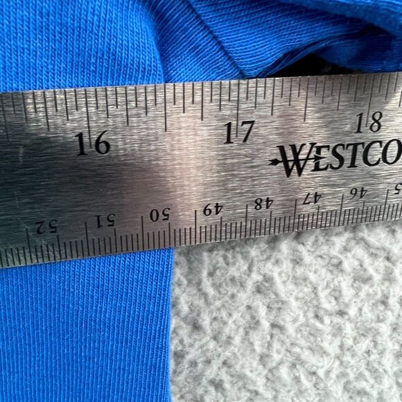 Time and Tru Womens Top Medium‎ 8/10 Blue Pullover Short Sleeve Shirt Lot of 2 - Picture 4 of 11